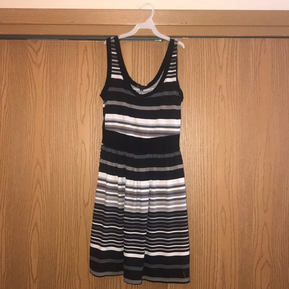 Striped Sleeveless Dress
